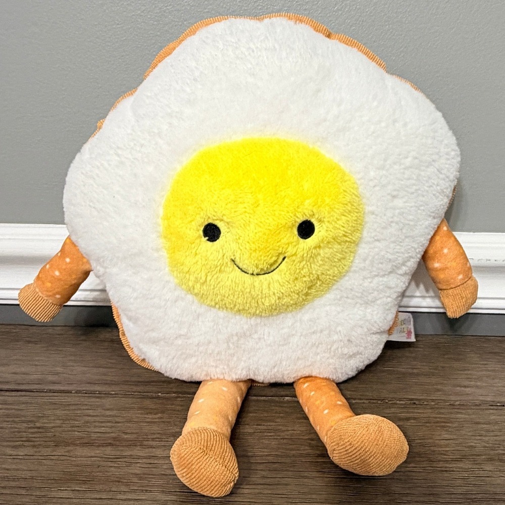 Smoochy Pals Fried Egg‎ Plush